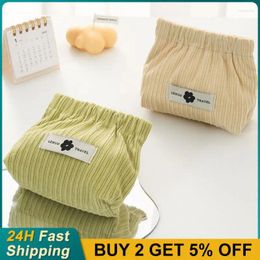 Storage Bags Bright Color Carry-on Bag Shrapnel Household And Collection Utensils Easy Packing Small Size Cosmetic Corduroy