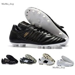 Shoes Soccer Mens Copa Mundial Leather FG Discount Cleats World Cup Football Boots Size 39-45 Black White Orange Botines Futbol 2023 160