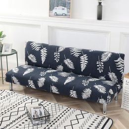 folding sofa bed cover sofa covers spandex stretch elastic material double seat cover slipcovers for living room geometric print