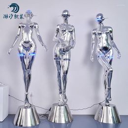 Decorative Figurines Sculpture Of The Goddess Empty Mountain Base Large Scientific And Technological Figure Ornaments Bar Trend Decoration