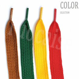 1Pair 2cm Wide Flat Shoelaces Hollow Coloured High Quality Soft Laces Board Shoes Canvas Shoes for Sneakers Sports Shoes Shoelace