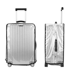20-30inch Protective Suitcase Cover Transparent Suitcase Cover Protectors Trolley Case Cover Wheeled Suitcase Travel Accessories