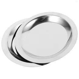 Pillow 2 Pcs Coffee Stainless Steel Mat Man Marble Kitchen Table Metal Round Shape