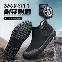Casual Shoes High-Top Men Quality Breathable Canvas Walkign Footwear For Man Non-Slip Rubber Bottom Soft Loafers