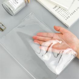 A5 PVC Cover Transparent Protective Case Film Sleeve Notebook Waterproof Journals Planner Book Diary Protect Cover Supplies