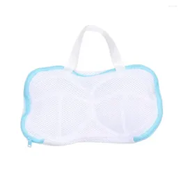 Laundry Bags 10 Pcs Anti Deformation Bra Washing Fits All Cups Small Fine Mesh Zipped Breathable Delicates Wash Bag