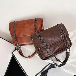 Shoulder Bags 2024 Women Bag Summer Retro PU Crossbody Fashion Western Style Purses And Handbags For Travel