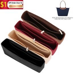 Felt Insert Bag Organizer Handbag Tote Comestic Shaper Women'S Luxury Liner Bags Makeup Pouch Makeup Storagebag