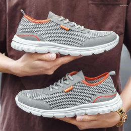 Casual Shoes Soft Loafers Lazy Men Autumn Lightweight Mesh Sneakers Tenis Masculino Zapatillas Hombre