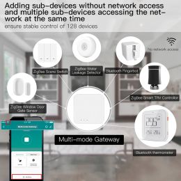 CORUI Tuya Zigbee/Bluetooth Gateway Hub Smart Life Remote Control Multi-Mode Gateway Bridge Work With Alexa Google Home