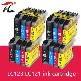 LC123 LC121 Compatible Ink Cartridge For Brother DCP-J552DW J752DW J132W J152W J172W MFC-J470DW J650DW J870DW printer