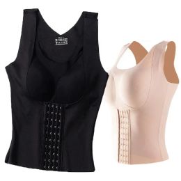 3 em 1 cintura abotoado Bra Shapewear para mulheres Shaper Shaper Shapewear BRA STRA-SLACK-3 em 1 Treinador de cintura Diário diariamente