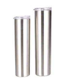 15oz 20oz 30oz 304 stainless steel skinny tumbler with lid straw skinny cup wine tumblers mugs double wall vacuum insulated cup wa7259338