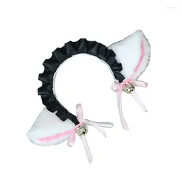 Party Supplies Y1UB Furry Ear Hairhoop Girl Role Play Props Headband Cosplay Costume Headpiece