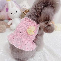 Dog Apparel Cute Vest Skirt Chihuahua Clothing Yorkshire Terrier Puppy Pomeranian Shih Tzu Maltese Bichon Poodle Small Pet Clothes