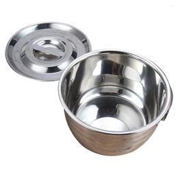 Double Boilers Camping Pot Hanging Cookware Non-stick Stainless Steel Portable Cooking Thicken Stew