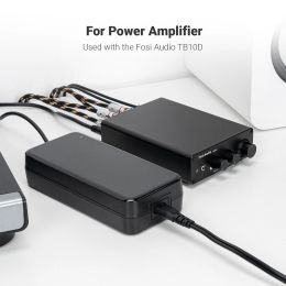 Fosi Audio 48V 5A DC Power Supply Charger Home Theatre Amplifier Power Adapter For Digital Audio Power Amplifier Input 100-240V