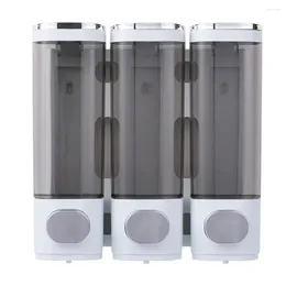 Liquid Soap Dispenser Punch-free Box Wall Mounted Shower For Shampoo Conditioner No Drill Bathroom Supplies Container Bath