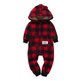 2023 Spring Fall Warm Infant Baby Rompers Coral Fleece Animal Overall Baby Boy Girl Halloween Xmas Costume Baby jumpsuit