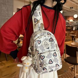 School Bags Style Mini Backpack For Teenage Girl Female Travel Leisure Women Shoulder Bag Bookbag