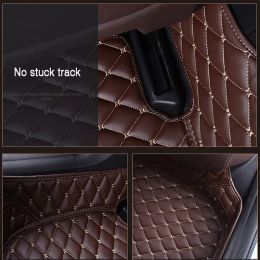 Full Surround Custom Leather Car Floor Mat For NISSAN Sunny Sulphy Teana J31/J32/L33 Titan Sentra Qashqai J10/J11 Auto Parts