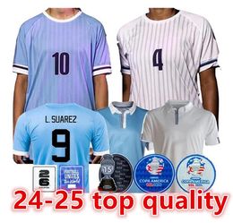 Uruguay 2024 Copa America Cup Soccer Jersey Camisetas Kids Kit 25 National 24/25 Home Away Football Shirt 100th Anniversary Special In-House VALVERDE SUAREZ CAVANI66