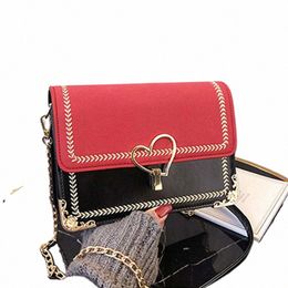 summer Popular Patchwork Women Shoulder Bags leather Simple Lady Crossbody Bags High Quality Travel Female Casual Handbags S7ct#