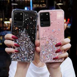 Cell Phone Cases Bling Glitter Soft Case For Samsung Galaxy S20 Ultra 5G G988F G988 Silicon Back Cover TLE Capa yq240330