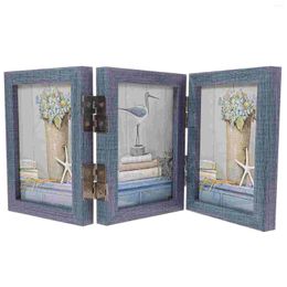 Frames Foldable Picture Frame Po Creative Folding Display Desktop Decor