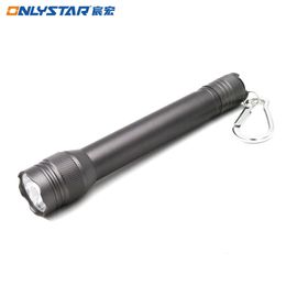 Mini Mountaineering Buckle Ordinary Rainproof Flashlight, Domestic 3W Strong Light Household Aluminum Alloy Lamp 433078