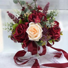 Wedding Flowers Burgundy Bridal Bouquets Bouquet Ceremony Rustic Vintage