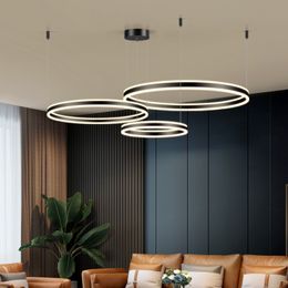 Modern home decor dining room Pendant lamps for living room lights rings indoor lighting Ceiling lamp hanging light fixture