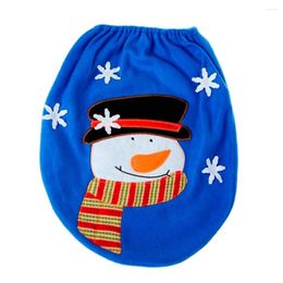 Toilet Seat Covers Cover Bathroom Decorative Home Decoration Ornament Christmas Decorate