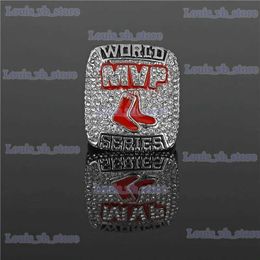 Band Rings New 2013 red sox Championship ring Set souvenir Gift for Friends Ring baseball Gift Fan souvenir ring T240330