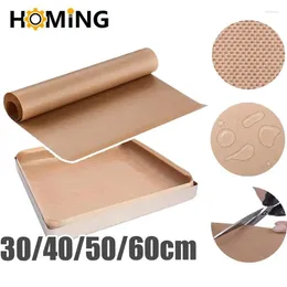 Baking Tools 40x60cm Reusable Non-stick BBQ Grill Mat Thick High Temperature Barbecue Liner Cook Pad Microwave Oven Pastry Tool