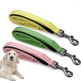 Dog Collars Leash Reflective Leashes Chain Short Dogs Nylon For Walking Rope 35cm Pet Accessories