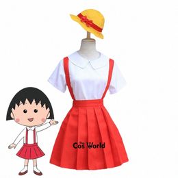 japanese Sakura Momoko Maruko Short Sleeve Summer Sailor Suits Adult Child JK High School Uniform Class Students Cloth m7FY#