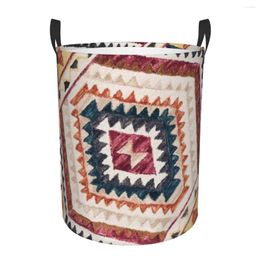 Laundry Bags Bohemian Style Artwork Hamper Large Storage Basket Boho Girls Boys Toy Organiser