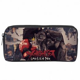 anime Game Megbox Student Pencil Case Boys Girls Zipper Carto Pencil Bag Handbag Women Girls Makeup Bag V6ty#