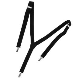 Mens Skinny Suspenders Y Back Wide Elastic Adjustable Trouser Clips Braces for Work Special Event or with Casual Attire