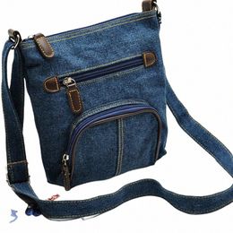 fi Small Denim Handbag Women Bag Designer Ladies Handbags Big Purses Jean Denim Tote Shoulder Crossbody Women Menger Bag c5fs#