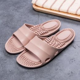 Slippers CO223 Massage Soft Bottom Hollow Quick-drying Bathroom Home For Men And Women Household Couple Leaking Bath Slipper