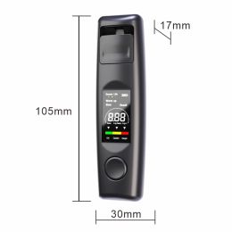 New NOYAFA NF-AT9 Portable Non-Contact Alcohol Breath Tester with Digital Display Screen USB Rechargeable Breathalyser Analyse