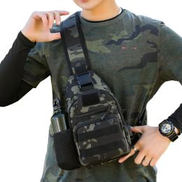 Bags USB Chest Bag Military Tactical Shoulder Bag Outdoor Travel Backpack Waterproof Hiking Camping Backpack Hunting Camo Army Bags