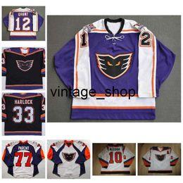 24S vin tage AHL Philadelphia Phantom 33 David Hallock 77 PARENT 13 PROSPAL 37 Jeff Carter 19 Claude Giroux 29Frank Bialowas Custom Hockey Jersey