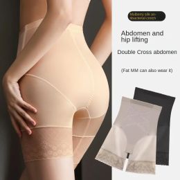 Women High Waist Shaper Shorts Breathable Body Shaper Slimming Tummy Underwear Panty Shapers Sexy Lace PlusSize Boxers for Women