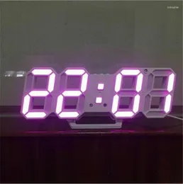 Table Clocks Wall Clock Watches Digital Gift For Friend Electronic Desk 3D LED Watch