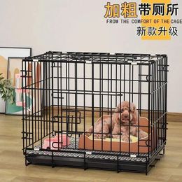 Cat Carriers Dog Cage Small Pet Large With Toilet Home Indoor Medium Villa