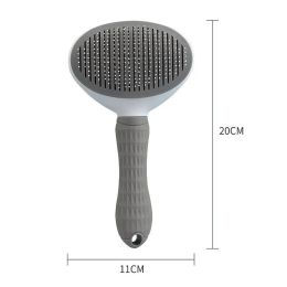 Dog Cat Hair Removal Comb Brush Plastic Pet Grooming Products for Cats Gotas Katten Brushes mascota Accessories cleaning Combs