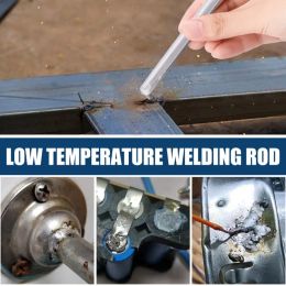 10/20PCS Low Temperature Melt Aluminium Welding Rods Weld Bars Cored Wire Rod Solder for Soldering Aluminium No Solder Powder